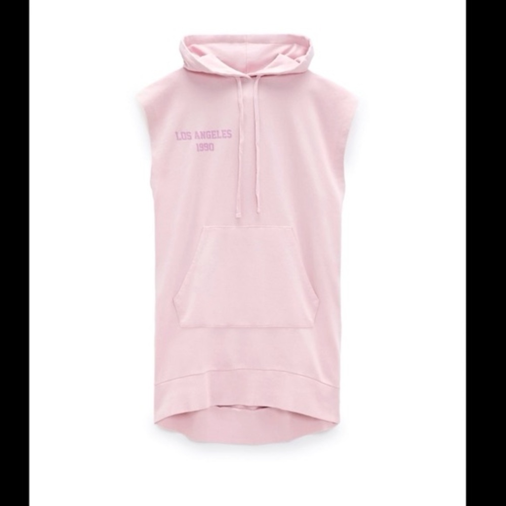 Zara Washed Plush Mini Dress Size Medium- NWT